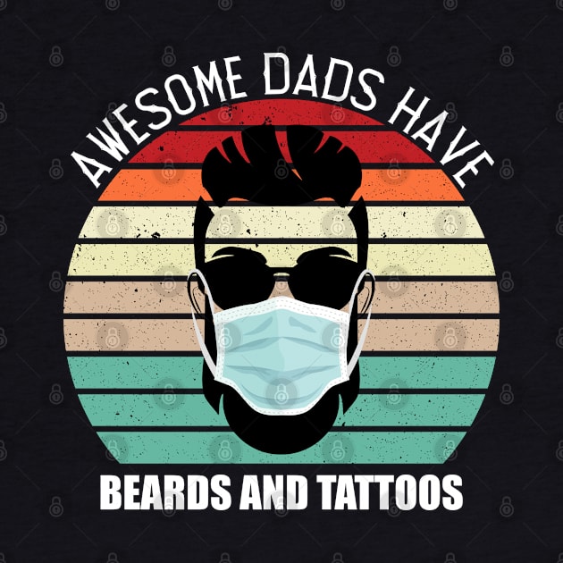 awesome dads have tattoos masks by hadlamcom